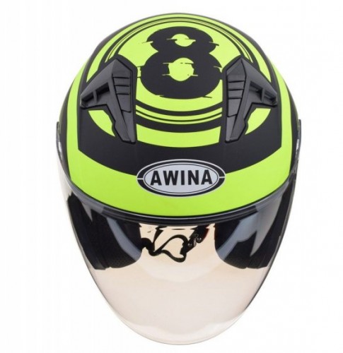 KASK MOTOCYKLOWY AWINA OTWARTY JK528 