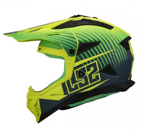 KASK MOTOCYKLOWY LS2 FAST II MX708 DUCK 