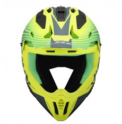 KASK MOTOCYKLOWY LS2 FAST II MX708 DUCK 