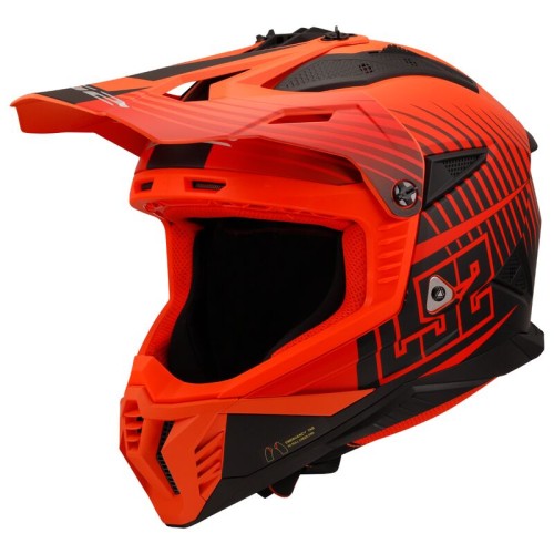 KASK MOTOCYKLOWY LS2 FAST II MX708 DUCK 